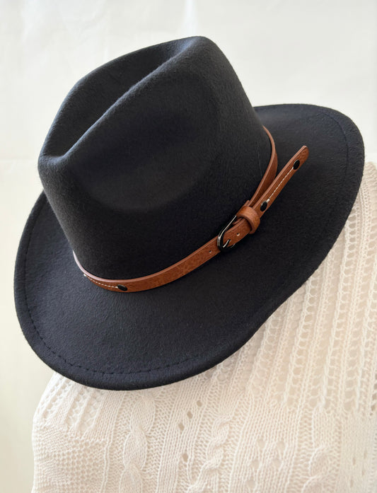 Arizona Felt Hat ~ Onyx