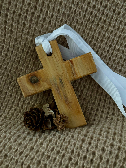 Wooden Scented Cross