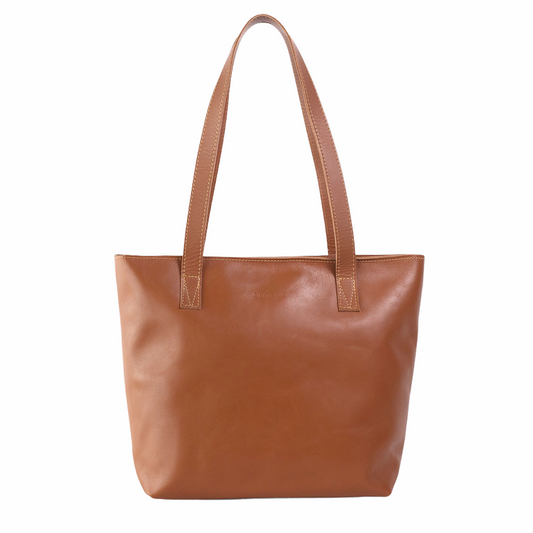 Antelo Emmy Leather Tote with Zip