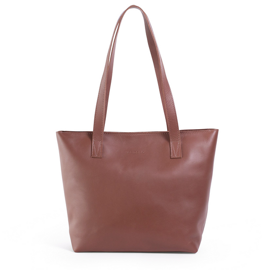 Antelo Emmy Leather Tote with Zip