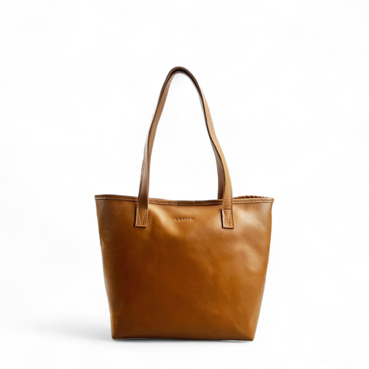 Antelo Selena Leather Open Top Tote