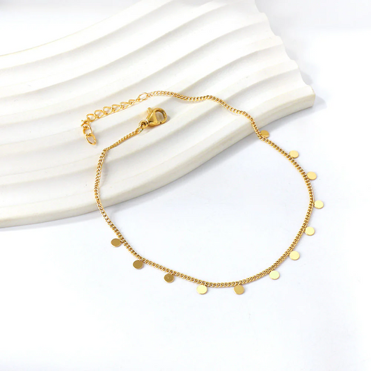 Dazzle Disc Anklet ~ Waterproof