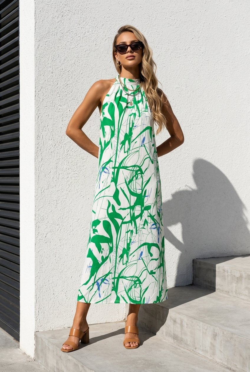 Adleigh Dress ~ Splash Print