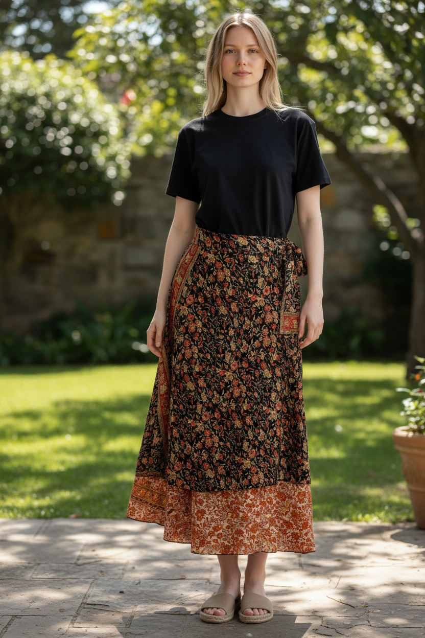 Sundown Wrap Skirt