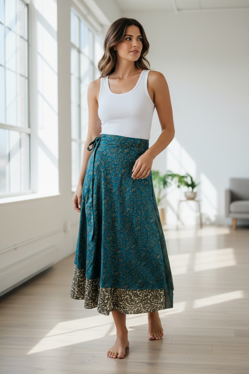 Sundown Wrap Skirt