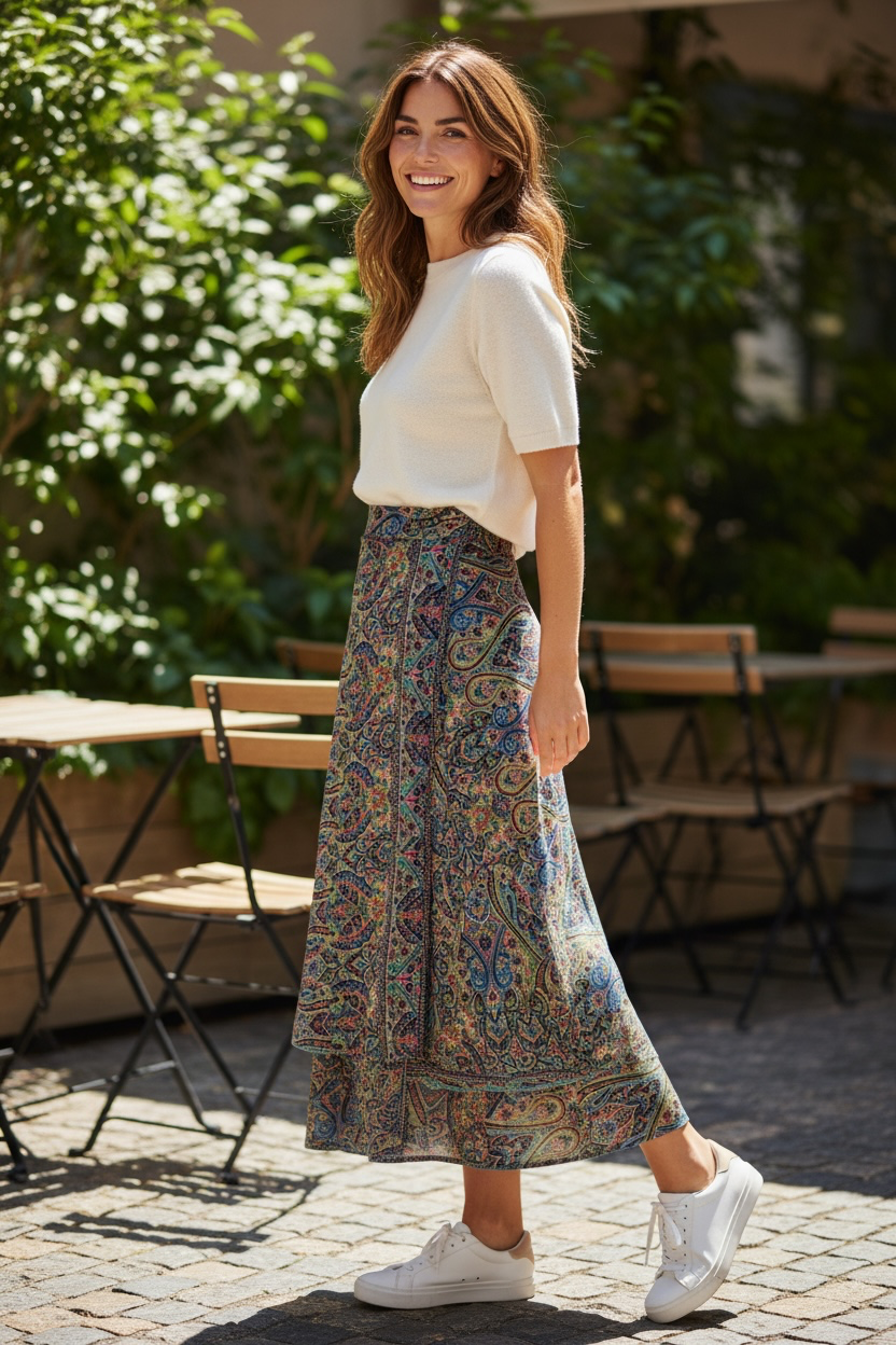Sundown Wrap Skirt