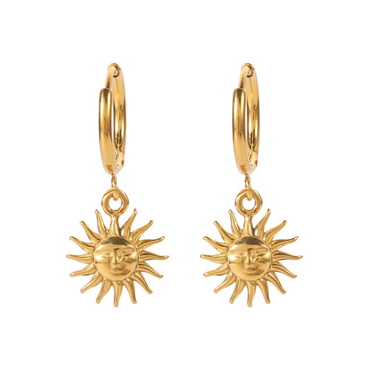 Solar Glow Earrings ~ Waterproof