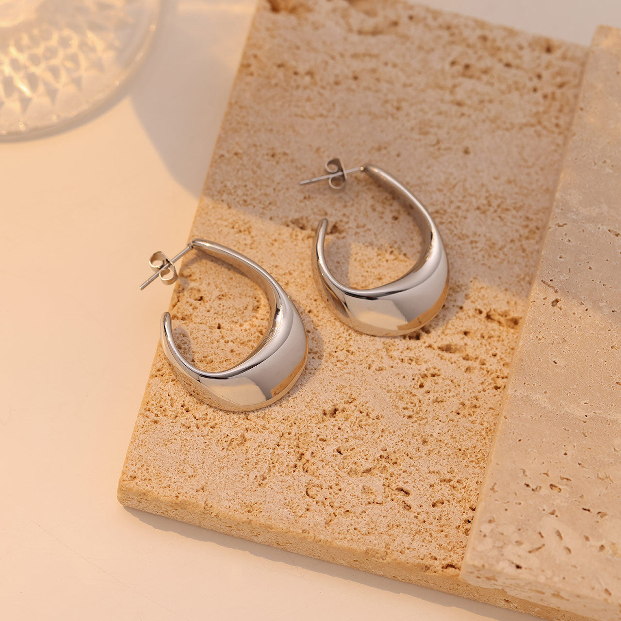Aqua Glide Earrings ~ Waterproof