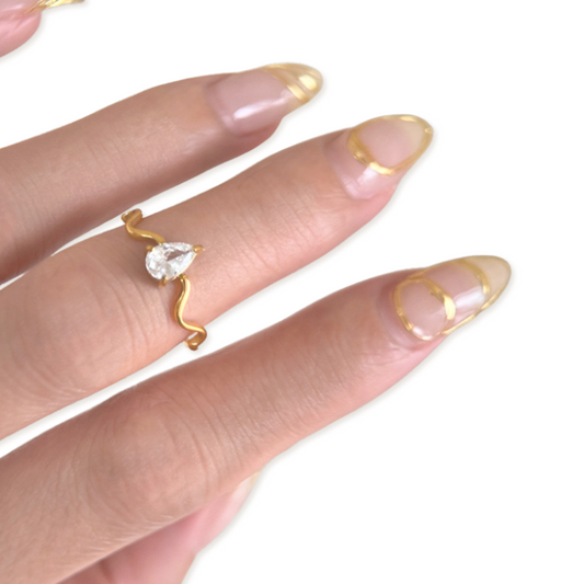 Diamond-Ish Ring ~ Waterproof