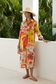 Sunset Market Shirt Dress