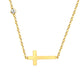 Crystal Cross Necklace ~ Waterproof