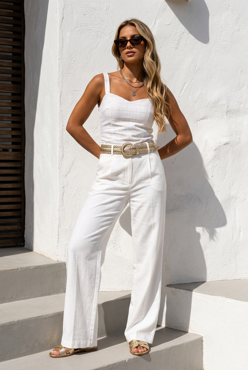 Gold Coast Braided Belt