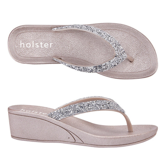 Holster Alora Wedge - Champagne