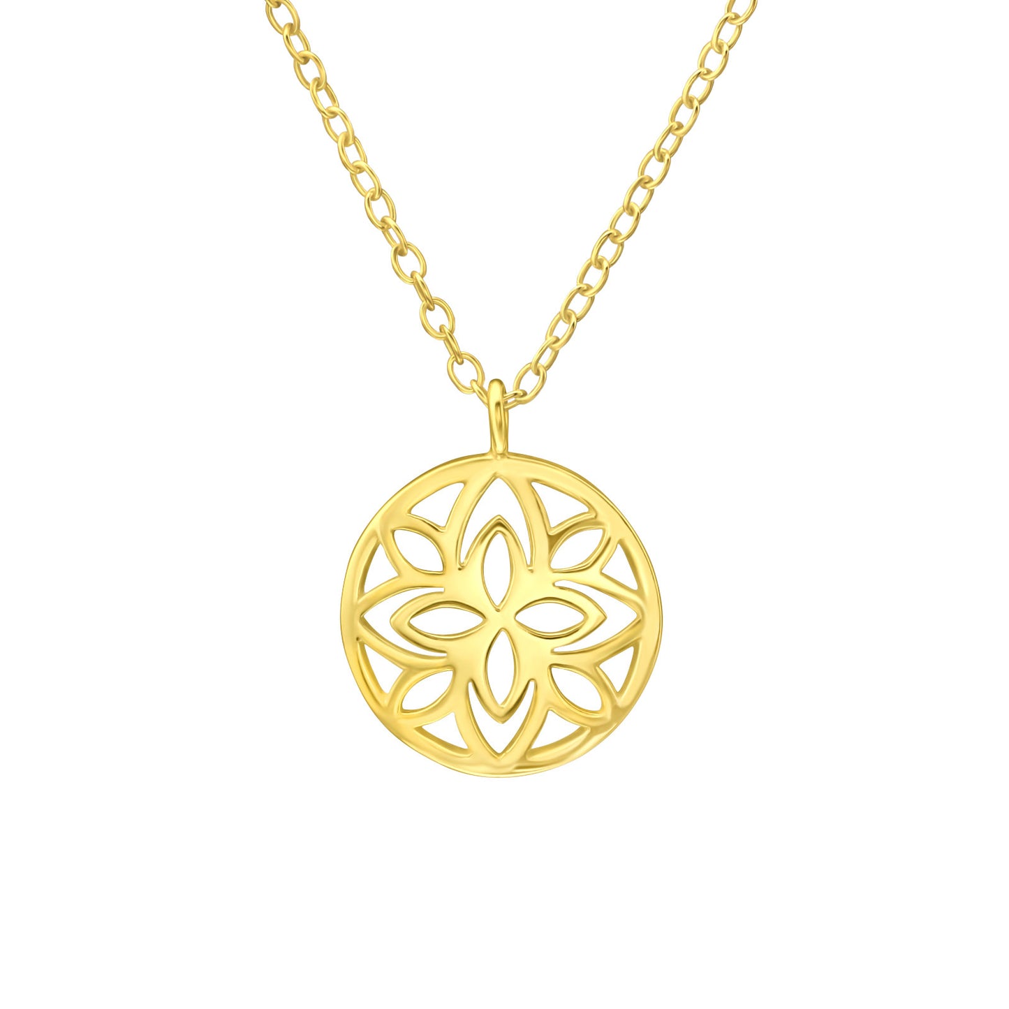 Lara Gold Plated 925 Silver Necklace