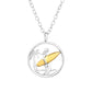 Surfer Girl 925 Silver Necklace