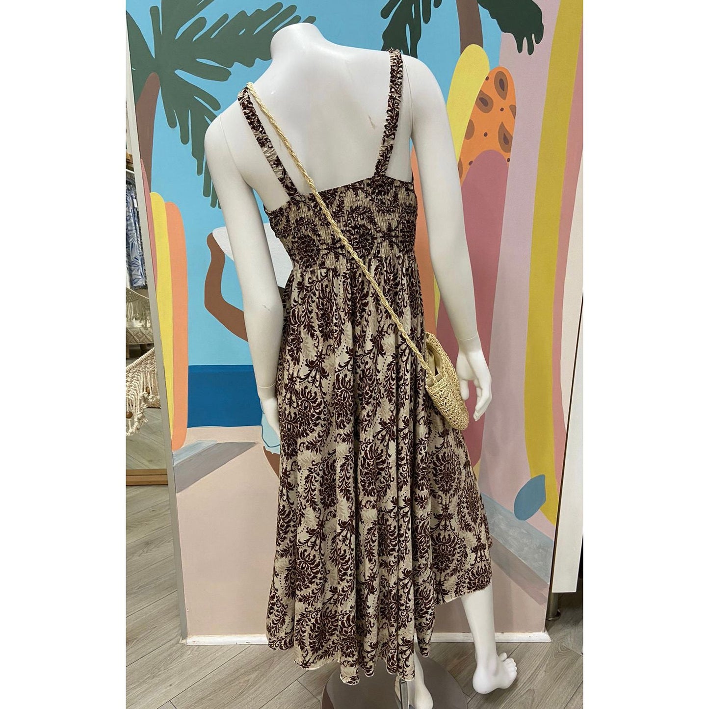 Georgia Dress ~ Brown