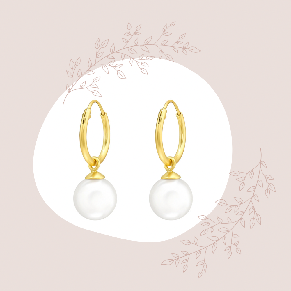 Chani Gold Plated 925 Silver Hoops