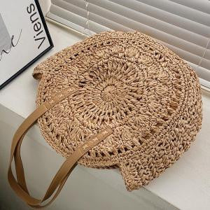 Getaway Straw Bag ~ Tan