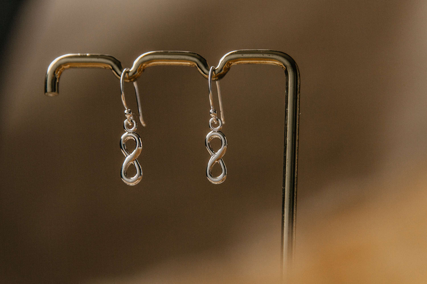 Infinity Earrings ~ 925 Silver