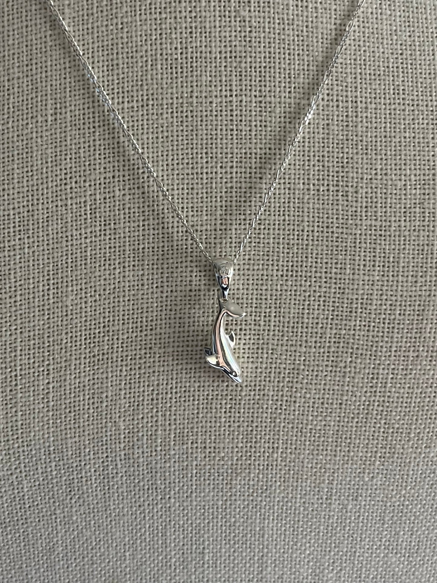 Dolphin 925 Silver Necklace