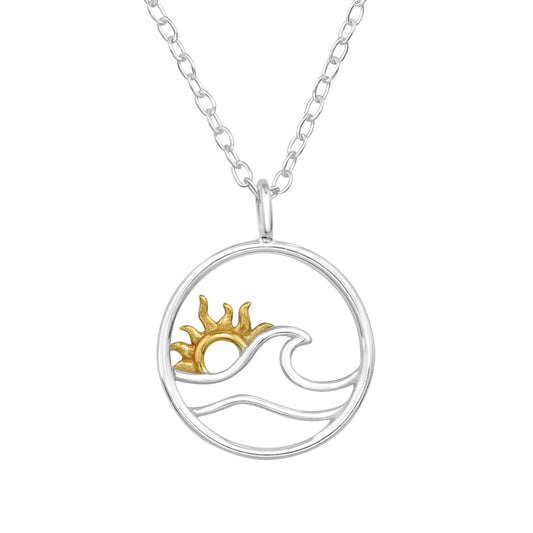 Sunset 925 Silver Necklace