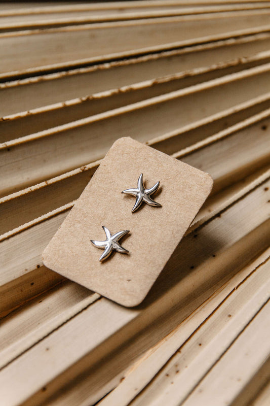 Starfish 925 Sterling Silver Studs