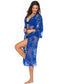 Coral Bay Kimono ~ Cobalt