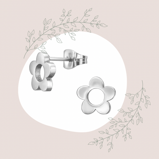 Blossom Surgical Steel Studs