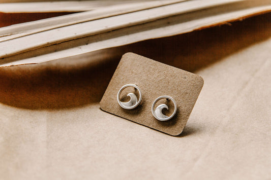 Beachside 925 Sterling Silver Studs