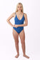 Peony Swimsuit ~ Blue